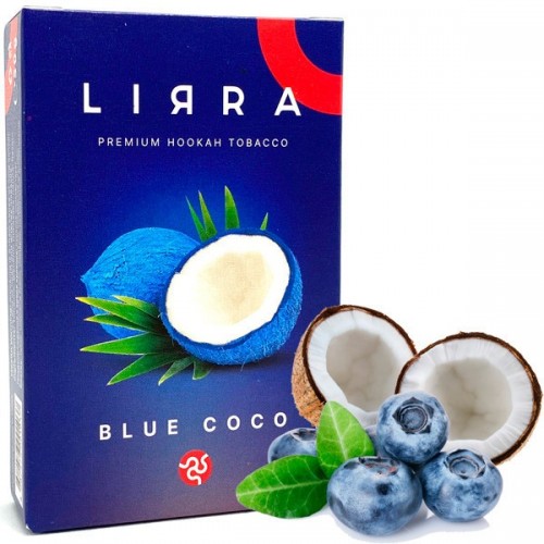Тютюн Lirra Blue Coco (Блю Коко) 50 гр