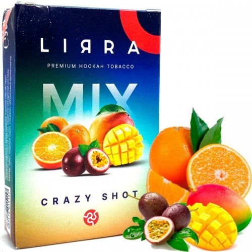 Тютюн Lirra Crazy Shot (Крейзі Шот) 50 гр
