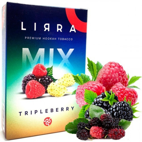 Тютюн Lirra Tripleberry (Тріплберрі) 50 гр