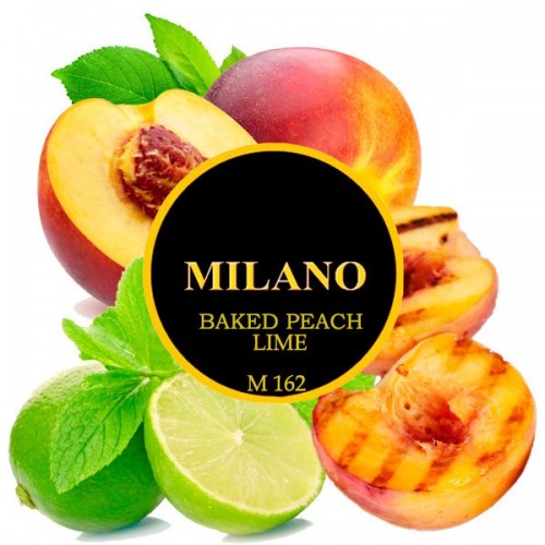 Табак Milano Baked Peach Lime M162 (Пряный Персик Лайм) 100 гр