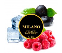 Тютюн Milano Ice Acai Raspberry M166 (Лід Асаї Малина) 100 гр