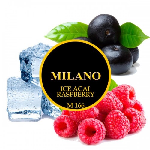 Табак Milano Ice Acai Raspberry M166 (Лед Асаи Малина) 100 гр