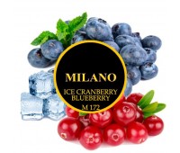 Тютюн Milano Ice Cranberry Blueberry M172 (Лід Журавлина Чорниця) 100 гр