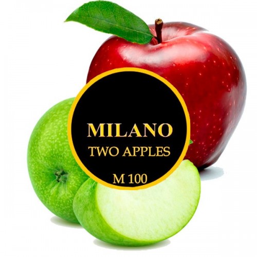 Табак Milano Two Apples M100 (Двойное Яблоко) 100 гр