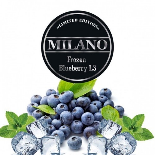 Тютюн Milano Limited Edition Frozen Blueberry L3 (Фроузен Чорниця) 100 гр
