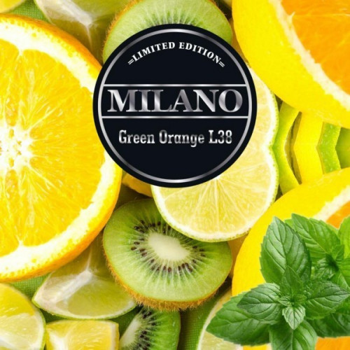 Табак Milano Limited Edition Green Orange L38 (Грин Апельсин) 100 гр