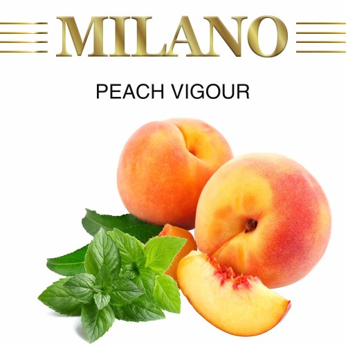 Тютюн Milano Peach Vigour M21 (Персик М'ята) 100 гр