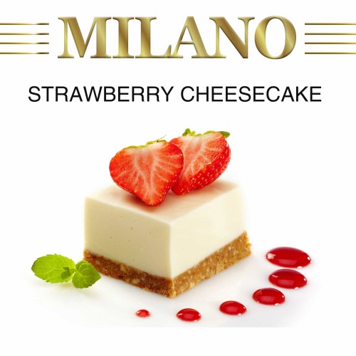 Тютюн Milano Strawberry Cheesecake M55 (Полуничний Чізкейк) 100 гр