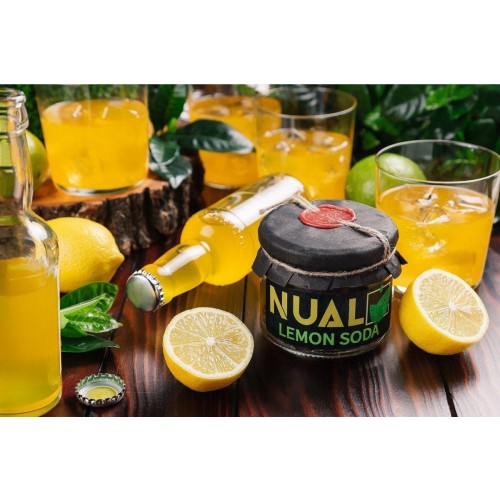 Тютюн для кальяну Nual Lemon Soda (Лимонна Газована вода) 100 грам