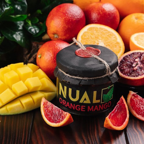 Тютюн для кальяну Nual Orange Mango (Апельсин Манго) 200 грам
