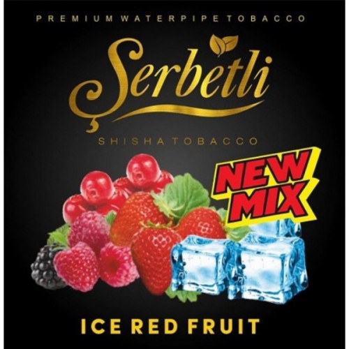 Тютюн Serbetli Ice Red Fruit (Крижані Червоні Ягоди) 50 грам