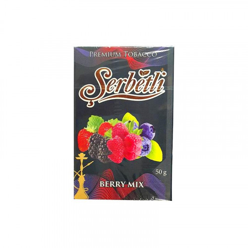 Тютюн Serbetli Berry mix (Ягідний мікс) 50 грам
