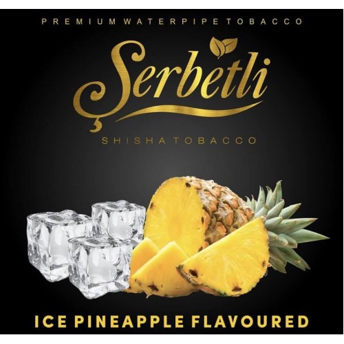 Табак для кальяна Serbetli Ice Pineapple (Щербетли Ледяной Ананас) 50 грамм