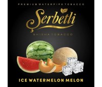 Табак Serbetli Ice Watermelon Melon (Арбуз Дыня Лёд) 50 грамм