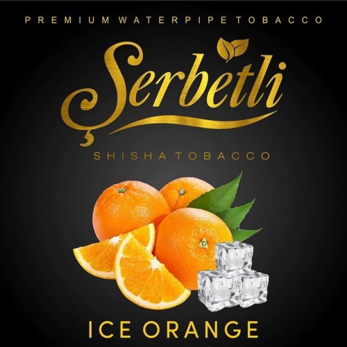 Табак для кальяна Serbetli Ice Orange (Щербетли Ледяной Апельсин) 50 грамм