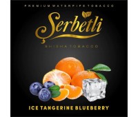 Табак Serbetli Ice Tangerine Blueberry (Ледяной Мандарин Черника) 50 грамм