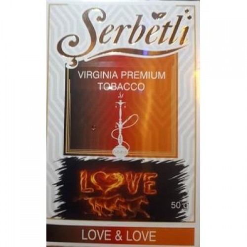 Тютюн для кальяну Serbetli Love & Love (Щербетлі Любов)