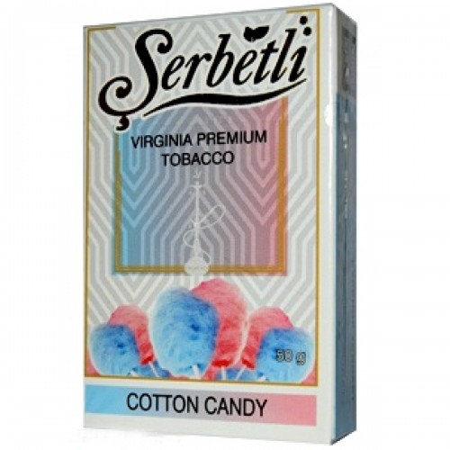 Тютюн для кальяну Serbetli Cotton Candy 50 грам