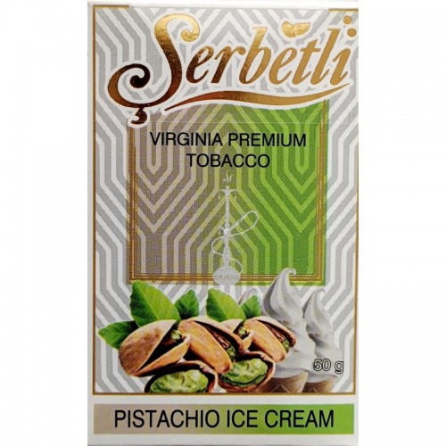 Тютюн Serbetli Pistachio Ice Cream (Щербетлі Фісташкове Морозиво) 50 грам