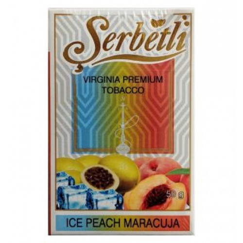 Табак для кальяна Serbetli Ice Peach Maracuja 50 грамм