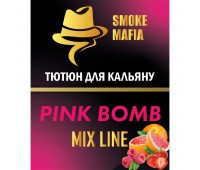Тютюн Smoke Mafia Mix Line Pink Bomb (Грейпфрут Полуниця Малина) 100 гр