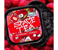 Безникотиновая смесь Space Tea Raspberry (Малина) 250 гр