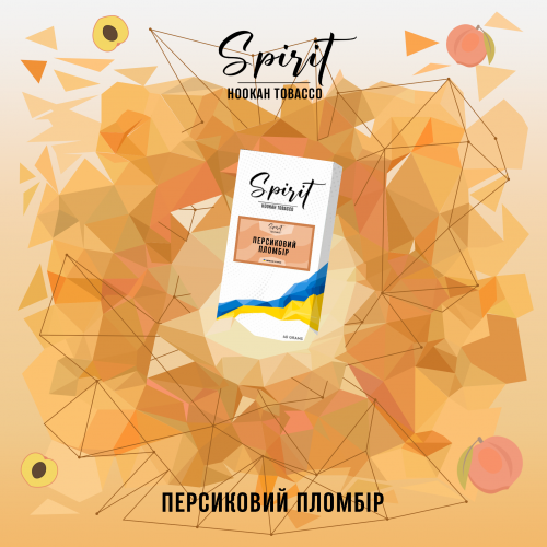 Табак Spirit Персик Пломбир 100 гр.