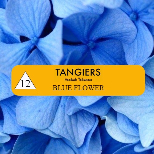 Купити тютюн Tangiers Noir Blue Flower 12 (Блакитний Квітка) 250гр