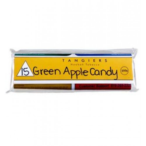 Купить Табак для кальяна Tangiers Green Apple Candy Noir (Танжирс, Танж Зеленая Яблочная Конфета Ноир) 250гр