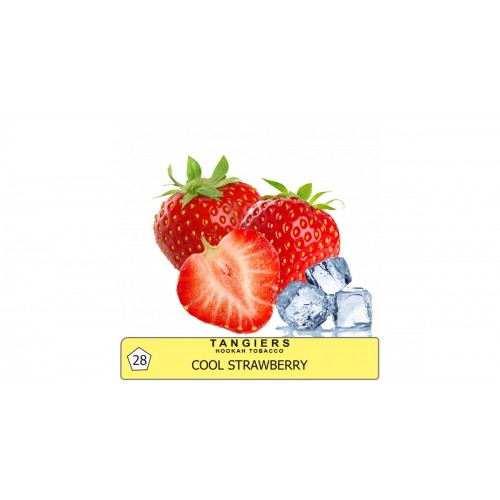 Табак Tangiers Cool Strawberry Noir 28 (Прохладная Клубника) 100гр.