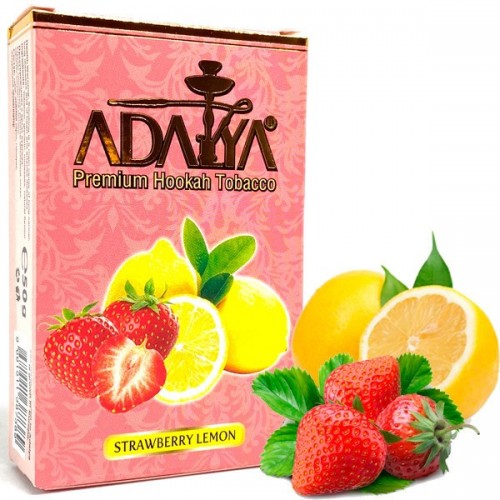 Тютюн Adalya Strawberry Lemon (Полуниця Лимон) 50 гр