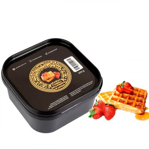 Табак Arawak Vanilla Strawberry Waffles (Ванильно клубничные вафли) 250 гр