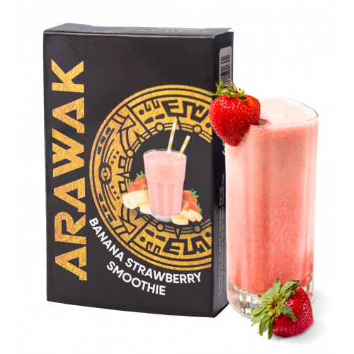 Табак Arawak Banana Strawberry Smoothie (Банан Клубника Смузи) 40 гр