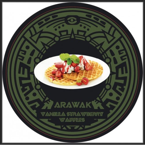 Табак Arawak Vanilla Strawberry Waffles (Ванильно клубничные вафли) 100 гр