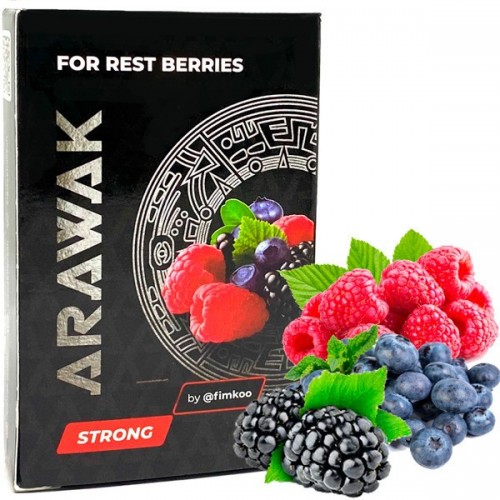 Тютюн Arawak Strong For Rest Berries (Фор Рест Ягоди) 40 гр