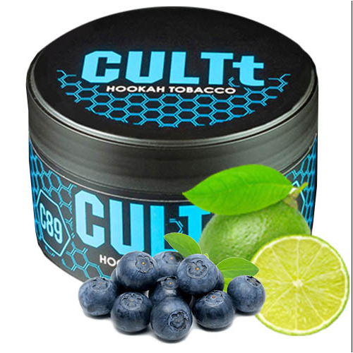 Табак CULTt G89 Blueberry Lime (Голубика Лайм) 100 гр