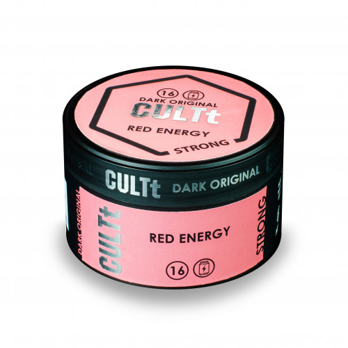 Табак CULTt Strong DS16 Red Energy (Красный Энергетик) 100 гр.