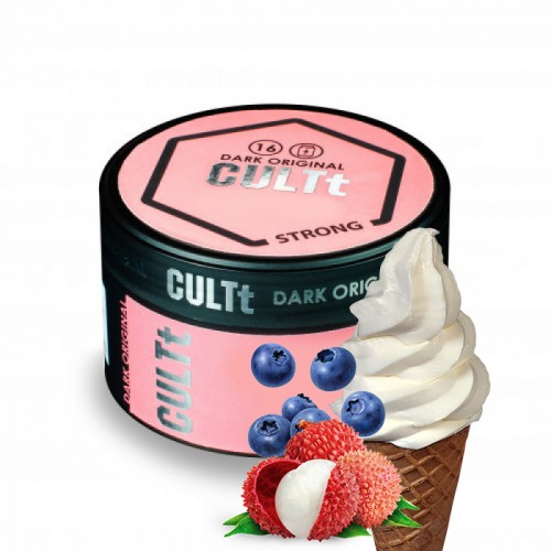 Тютюн CULTt Strong DS106 Blueberry Lychee Ice Cream (Чорниця Лічі Морозиво) 100 гр.