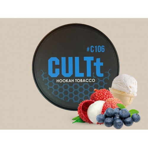 Табак CULTt G106 Blueberry Ice Cream (Черника Мороженое) 100 гр