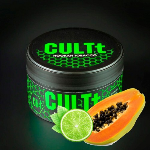 Табак CULTt C64 Papaya Lime (Папайя Лайм) 100 гр
