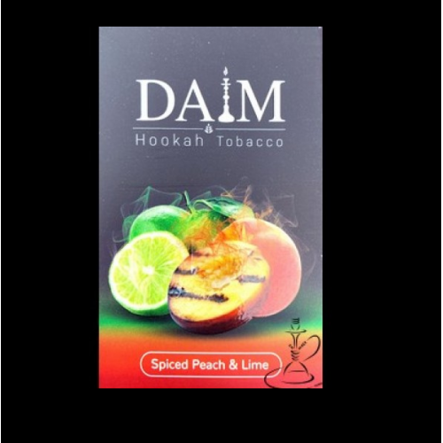 Табак Daim Spiced Peach & Lime (Даим Жаренный Лайм Персик) 50 гр.