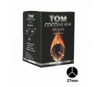 Уголь кокосовый Tom Coco Silver (Коко Сильвер) 1 кг 