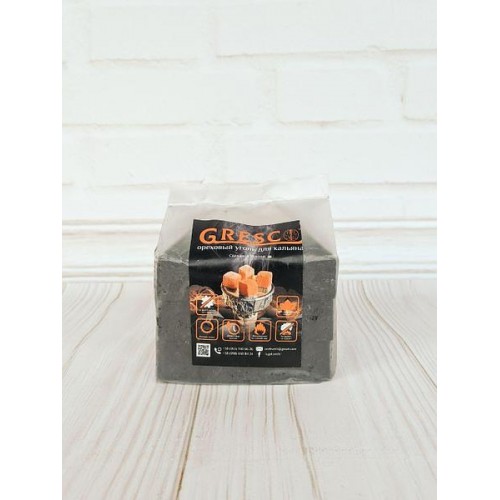 Уголь ореховый Gresco (Греско) 0,5 кг (без коробки)