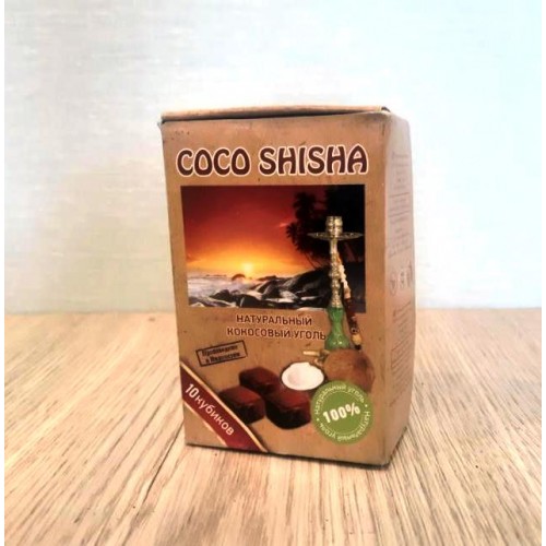 Вугілля кокосове Coco Shisha (10 шт.) 