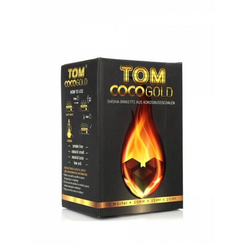 Вугілля кокосове Tom Coco Gold (Коко Голд) 1 кг