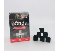 Вугілля для кальяну Panda XL Black (72шт.) 25х25 1 кг