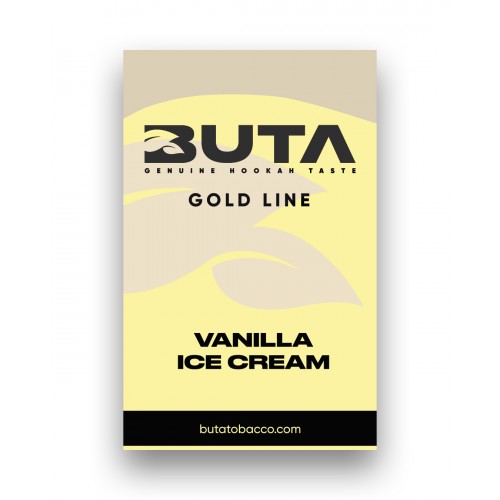 Табак Buta Vanilla Ice Cream Gold Line (Ванильное Мороженное) 50гр