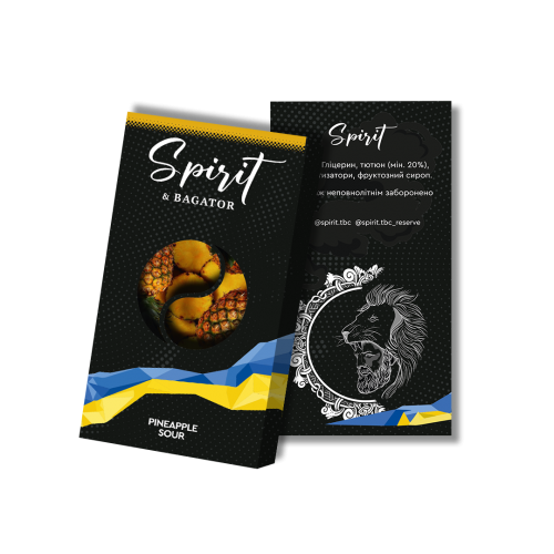 Тютюн Spirit & Bagator Pineapple Sour (Кислий Ананас) 40 гр.