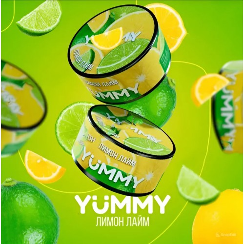 Тютюн Yummy Lemon Lime (Лимон Лайм) 100 гр