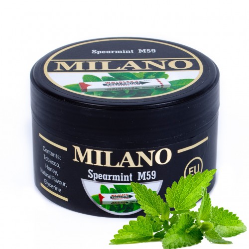 Тютюн Milano Spearmint M59 (М'ятна Жуйка) 100 гр